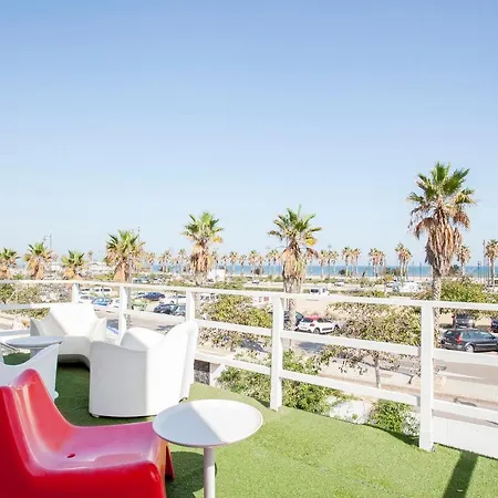 In With Pool On The Beach Villa Valencia